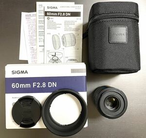 SIGMA Art 60mm F2.8 DN for SONY Eマウント