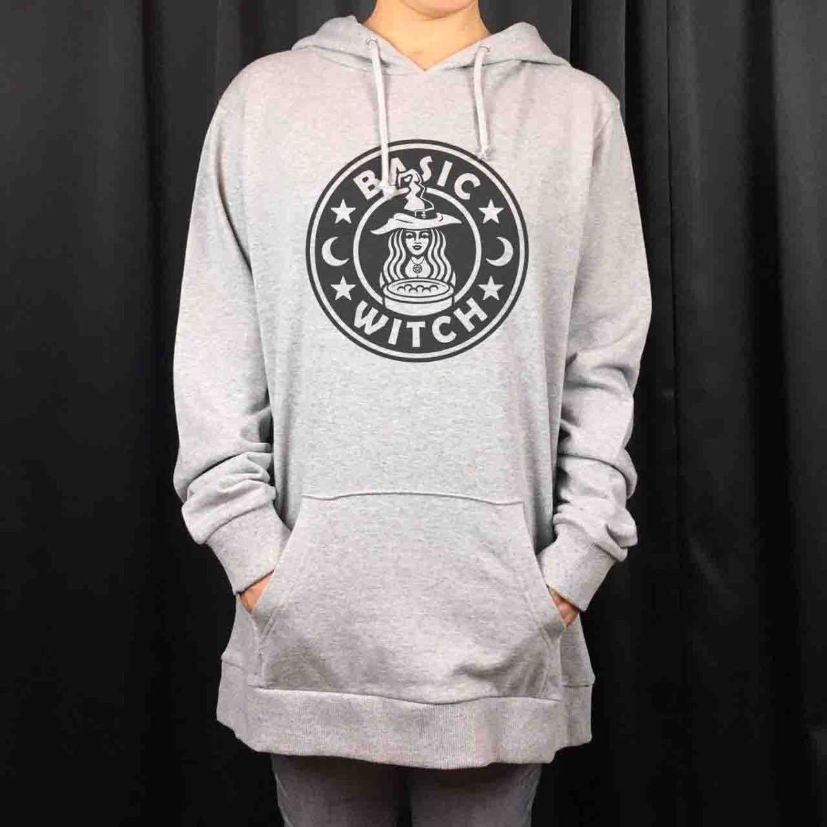 Nuevo logotipo de Starbucks Parodia Monocromo Bruja Dark Fantasy Cafe Sudadera con capucha XS SML XL Camiseta grande extragrande XXL Camiseta larga disponible, obra de arte, cuadro, gráfico