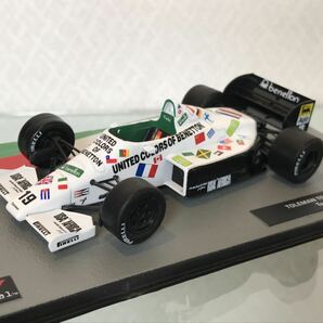 送料無料　1/43 トールマン TG185 フォーミュラカーミニカー　F1マシンコレクション TOLEMAN 1985 Teo Fabi FORMULA CAR