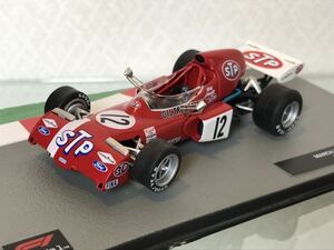 送料無料　1/43 マーチ 721 X フォーミュラカーミニカー　F1マシンコレクション MARCH 1972 Niki Lauda FORMULA CAR