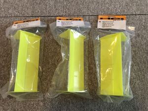 送料無料 HPI モールドウィング 3セット 未使用 ラジコンボディ用 MOLDED WING HELLFIRE YELLOW バギー オフロードカー RC WING RACING