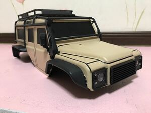 送料無料　ランドローバー　ディフェンダー　ラジコンボディ　オフロードカー　クロカン　LAND ROVER DEFENDER