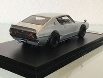 送料無料　1/43 日産　スカイライン 2000 GT-R ワタナベホイール　ミニカー　MARK43 NISSAN SKYLINE KPGC110 ケンメリ_画像4