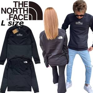 ノースフェイス トップス トレーナー NF0A5IER クルーネック フリース ブラック Lサイズ 裏起毛 THE NORTH FACE M MA CREW FLEECE 新品