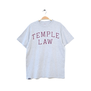 【送料無料】 テンプル大学 ロースクール ロゴプリント Tシャツ メンズM TEMPLE LAW アメカジ 古着 JANSPORT ジャンスポーツ BB0605