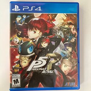 ペルソナ5 ザ・ロイヤル 北米版 PS4