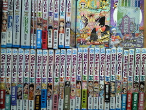 最新103巻■ONE PIECE ワンピース 1~最新103巻+6冊(千巻、.WANTED.BLUE.BLUEDEEP 、GREEN.壱萬八拾九) ■ 尾田栄一郎