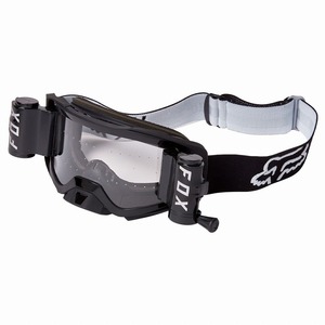 FOX 28054-001-OS エアースペース ゴーグル ストレイ ロールオフ機能付 ブラック 眼鏡 めがね オフロード ダートフリーク
