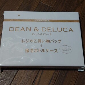 GLOW 2022年 8月号 特別 付録DEAN&DELUCAレジかご買い物バッグ保冷ボトルケースこの箱のまま発送致します。