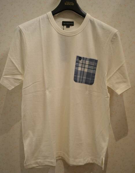 新品未使用　タグ付き 　男性 メンズ 半袖Tシャツ THE SCOTCH HOUSE スコッチハウス　クルーネック半袖Tシャツ　Lサイズ　送料無料 