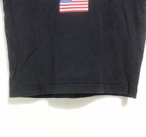 ■ 子供用 POLO SPORT RALPH LAUREN ポロ スポーツ ラルフローレン 星条旗 ロゴプリント 半袖 Tシャツ 古着 サイズM ネイビー アメカジ ■_画像4