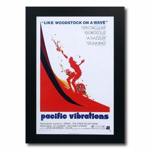 サーフムービーポスター L-60 「Pacific Vibrations 'Like Woodstock on a wave'」