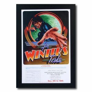 サーフムービーポスター L-76 「A WINTER'S Tale」 サイズ：31.5×21cm アメリカ雑貨 アメリカン雑貨