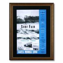ハワイアンポスター サーフィンシリーズ N-2 「SURF FAIR」 サイズ：30.5×20cm アメリカ雑貨 アメリカン雑貨_画像2