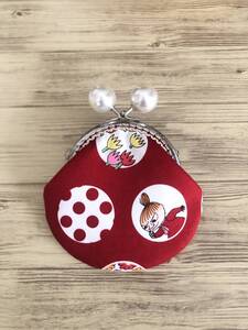 がま口 / ポーチ/ 財布 / 小物入れ / ハンドメイド ☆リトルミイ ・ 赤・7