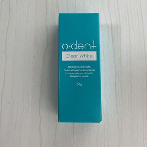 オーデント クリアホワイト 30g 歯磨き粉 未使用 未開封 オーデントクリアホワイト おーでんと くりあほわいと