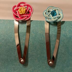★可愛い水引き髪留め2点★ハンドメイド