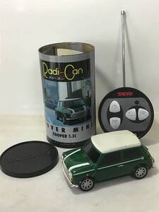 タイヨー Radi-Can ラジカン「ローバー ミニ・クーパー 1.3i」ラジコンカー 可動品 レトロ おもちゃ 現状品