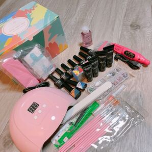 ジェルネイルキッド7色 長さだし4色ジェルキット新品