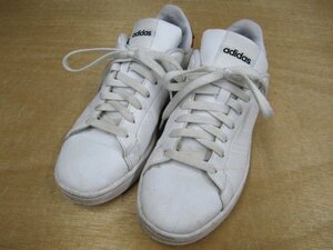 S2393:adidas END PLASTIC WASTE Adidas shoes / white /24.5cm lady's sneakers 