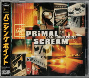 PRIMAL SCREAM　プライマル・スクリーム／VANISHING POINT　バニシング・ポイント　国内盤　帯付き・良好