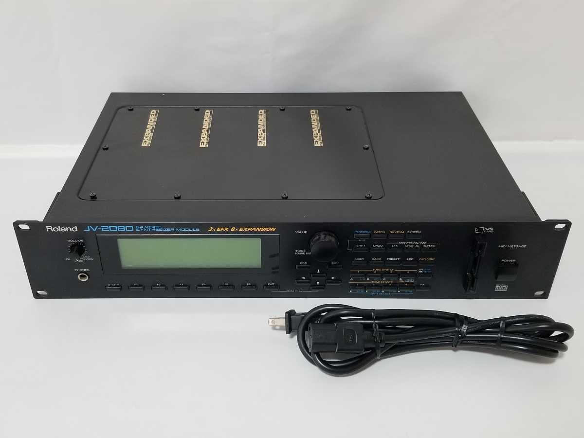 Roland JV-2080 MIDI音源モジュール minimalistgolfswing.com