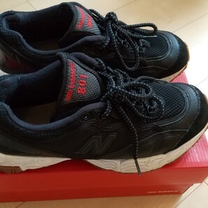 new balanceニューバランスM801BEC26.5黒白スニーカーブラック