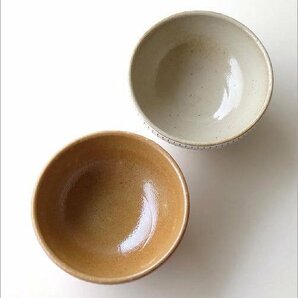 ごはん茶碗 ご飯茶碗 おしゃれ 浅い 陶器 和食器 和風 焼き物 日本製 飛カンナ焦げ飯碗 【カラーA】 送料無料(一部地域除く) ksn8951aの画像3