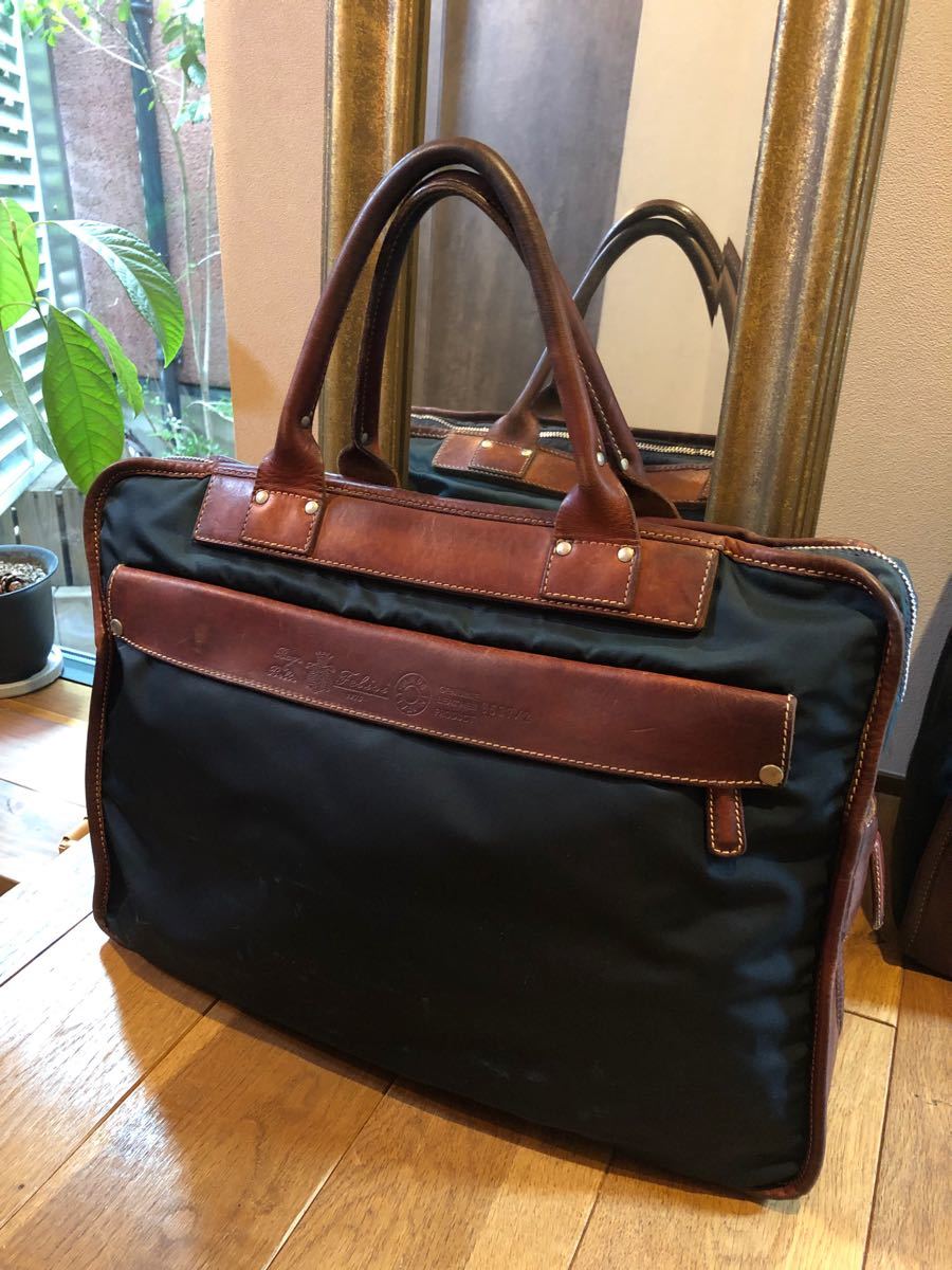 即決☆SOMES SADDLE☆オールレザーボストンバッグ ソメスサドル メンズ
