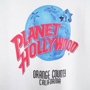 プラネットハリウッド アドバタイジング Tシャツ 90s アメリカ製 ヴィンテージ PLANET HOLLYWOOD CALIFORNIA カリフォルニア Y2K 古着女子