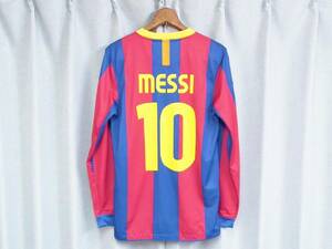 ◆激レア長袖◆NIKE FCバルセロナ #10 メッシ オーセンティック ユニフォーム ゲームシャツ ホーム MESSI FCB Barcelona AUTHENTIC UNICEF