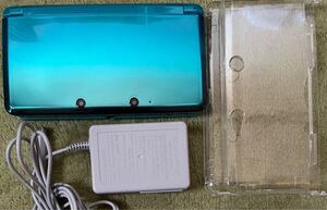 ニンテンドー3DS ライトブルー本体動作品 送料無料 付属品付き 任天堂 Nintendo