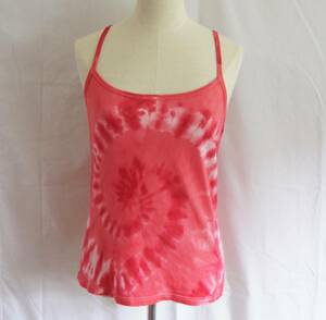 * Thai large camisole * aperture stop dyeing hand made red red .... cotton 100% ethnic hipi-fes