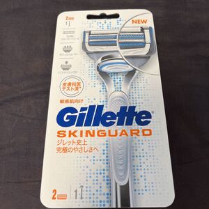 【送料210円】ジレット スキンガード ホルダー 替刃 2個 フュージョン Gillette ひげそり 髭剃り 替え刃 髭剃り カミソリ 剃刀