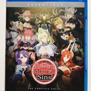 sin 七つの大罪 全12話収録 2枚組 ブルーレイ Blu-ray 北米版 PS4 再生可 送料無料!