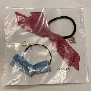 即決！非売品 LANVIN en Bleu ヘアゴム ランバンオンブルー ノベルティ―