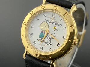 [A976]1円～☆レディース腕時計 クォーツ CITIZEN スヌーピー 40years of happiness PEANUTS 6A31-L02192 動作品