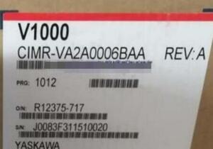 新品 安川電機 インバーター CIMR-VA2A0006BAA 保証６ヶ月 