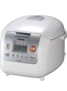 容量 1.0L炊き(約1~5.5合) 東芝 TOSHIBA 炊飯器 東芝炊飯器 保温釜 RC-10MFD(W) ホワイト