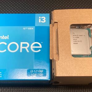 Intel Core i3 12100F BOX CPUクーラー付き LGA1700