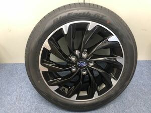 ②1本！バリ溝！レヴォーグ 純正ホイール 17インチ 7J off55 PCD114.3×5穴 215/50R17 GT EX