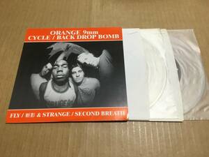  EP　バックドロップボム　orange 9mm japan tour 限定盤クリアカラー2EP BACK DROP BOMB cycle　七2B1