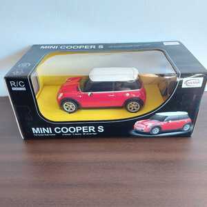 RASTAR◇ミニクーパーS 正規認証車 ラジコンカー1/24 レッド 赤 RC mini cooper s