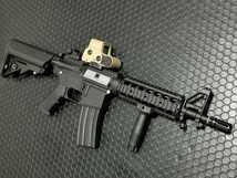 S＆T M4 CQB-R G3 電子トリガー ハイパワーカスタム 新品ベース MK18MOD0仕様 リポバッテリー　ドットサイト付属 検索　M4 マルイ G＆G _画像7