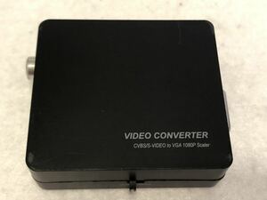 TECH（テック）コンポジット S端子 VGA (Dsub15Pin) 変換コンバーター TSCVGA2 ビデオコンバーター