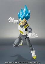 新品SHFフィギュアーツ超サイヤ人ゴッドベジータドラゴンボール_画像2