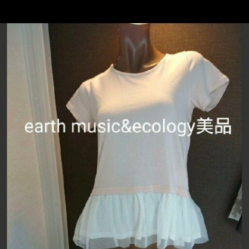 earth music&ecology美品チュニックカットソー