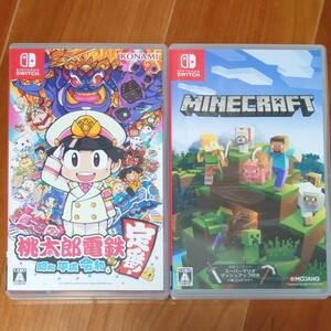Nintendo Switch　桃太郎電鉄　マインクラフト　Minecraft　セット