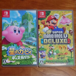 Nintendo Switch 星のカービィディスカバリー NewスーパーマリオブラザーズU セット