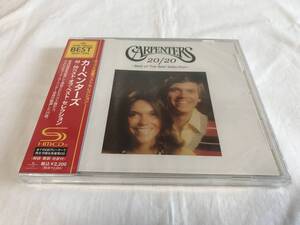 新品未開封品 カーペンターズ 20/20 ベスト・オブ・ベスト・セレクション SHM-CD ベストアルバム BEST 高音質CD リマスター